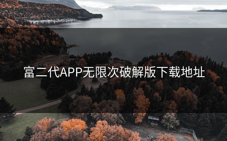 富二代APP无限次破解版下载地址