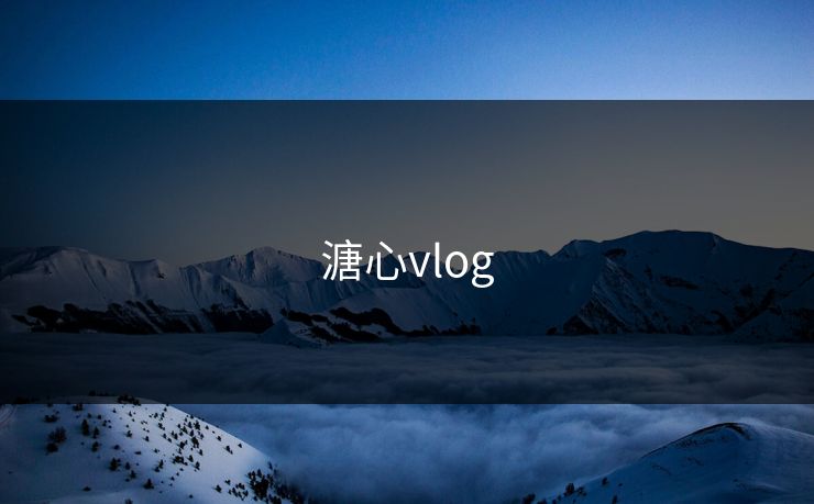 溏心vlog